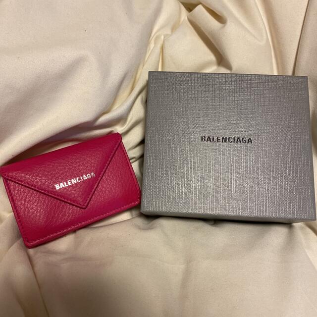 BALENCIAGA 三つ折り財布 ペーパーミニウォレット 大特価!! 16750円