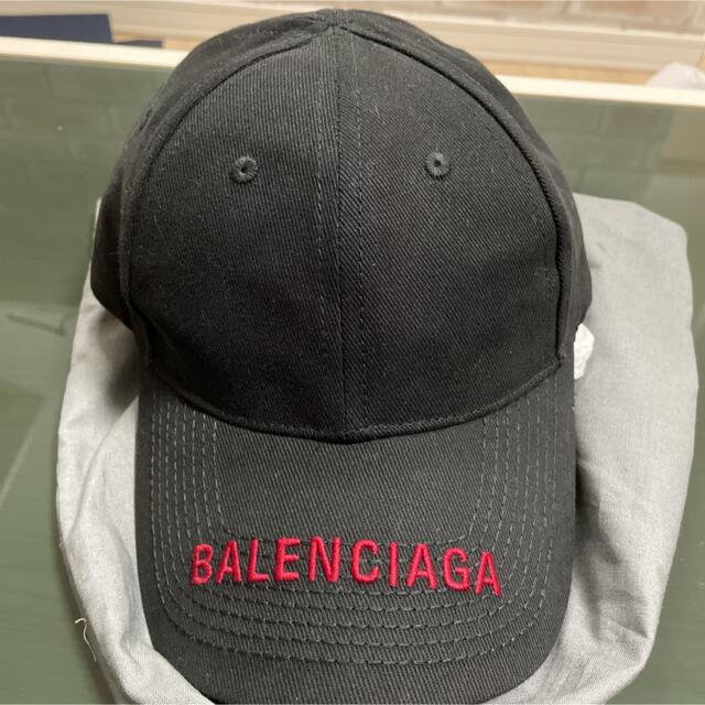 バレンシアガ　ロゴ　キャップ　帽子