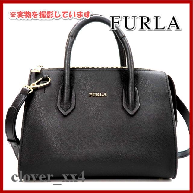 Furla(フルラ)の【美品 2019年】 フルラ ショルダーバッグ ブラック 黒 FURLA バッグ レディースのバッグ(ショルダーバッグ)の商品写真