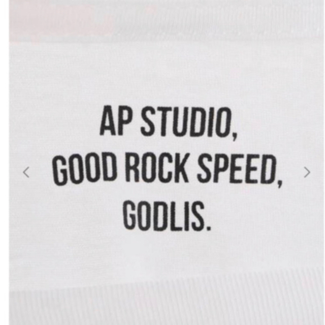 L'Appartement DEUXIEME CLASSE(アパルトモンドゥーズィエムクラス)の美品✨TGOOD ROCK SPEED AP STUDIO Tシャツ レディースのトップス(Tシャツ(半袖/袖なし))の商品写真