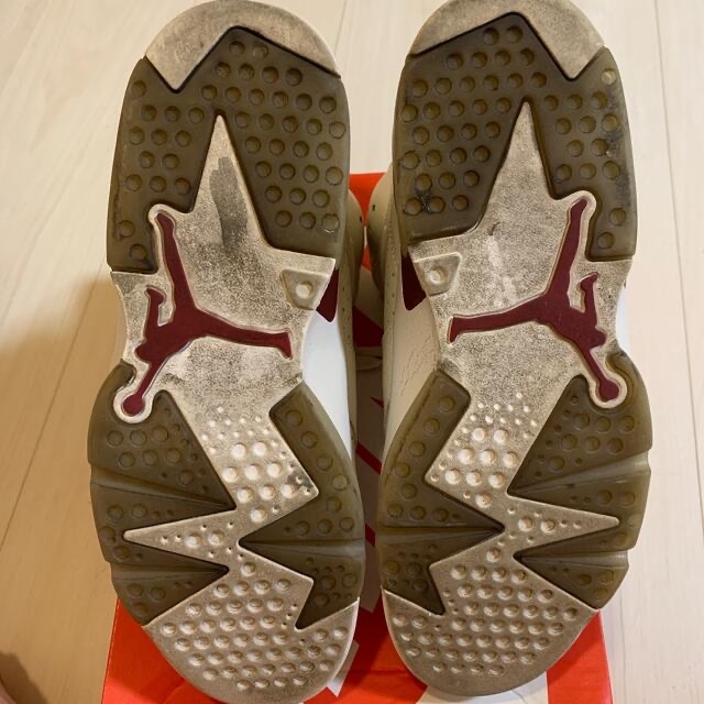 NIKE(ナイキ)のairjordan6 retro maroon   メンズの靴/シューズ(スニーカー)の商品写真