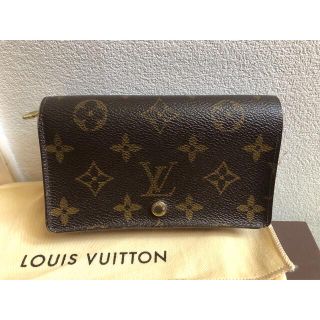 ルイヴィトン(LOUIS VUITTON)のルイ・ヴィトン  ヴィトン モノグラム 二つ折り 財布 レア(財布)