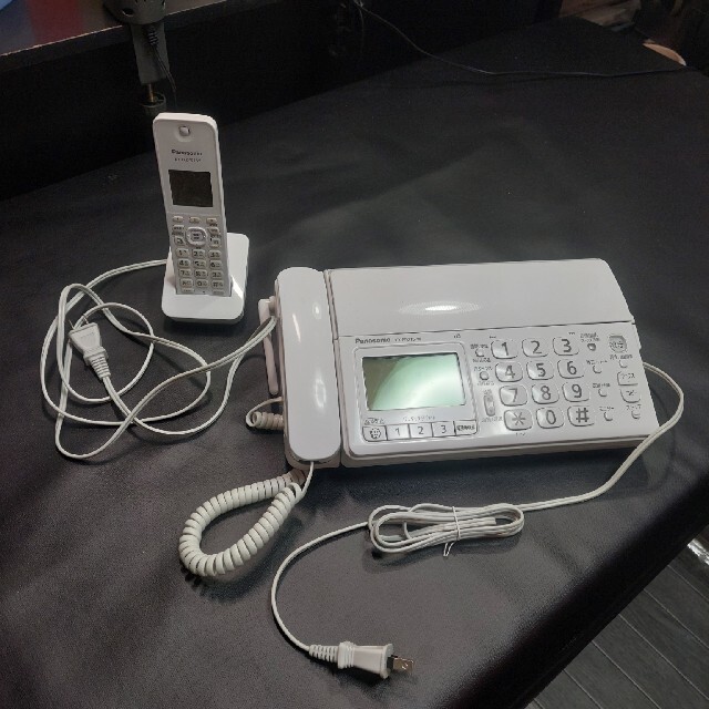 Panasonic パナソニック KX-PD215-W FAX電話機 子機付き