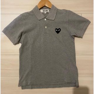 コムデギャルソン(COMME des GARCONS)のPLAY COMME des GARCONS ポロシャツ レディース グレー(ポロシャツ)