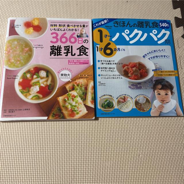 366日の離乳食　きほんの離乳食　2冊セット エンタメ/ホビーの本(住まい/暮らし/子育て)の商品写真