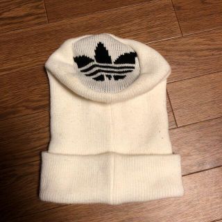 アディダス(adidas)のアディダス　ニット帽　ニットキャップ★レア　古着(ニット帽/ビーニー)