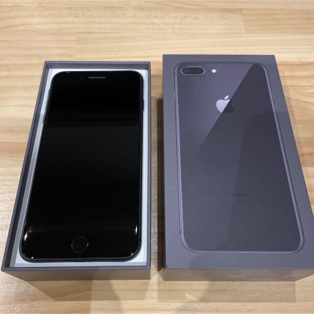 iPhone 8 Plus Space Gray 64 GB SIMフリー