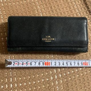 コーチ(COACH)のコーチ■長財布■COACH■中古　正規店　黒　おさいふ　ポーチ(財布)