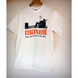 マクセル(maxell)のMaxell マクセル Ｔシャツ メイドインUS シングルステッチ メンズ M(Tシャツ/カットソー(半袖/袖なし))