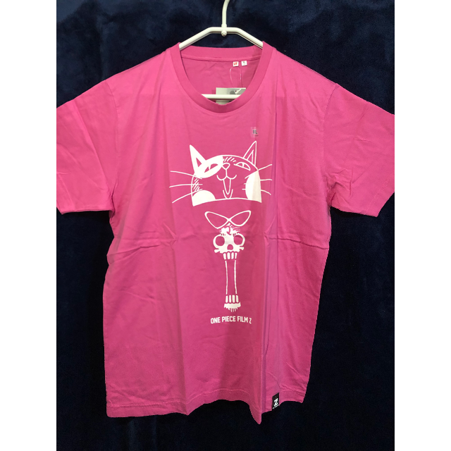 UNIQLO(ユニクロ)のワンピース × ユニクロ Tシャツ（ピンク）【XL】 メンズのトップス(Tシャツ/カットソー(半袖/袖なし))の商品写真