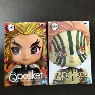 バンプレスト(BANPRESTO)の鬼滅の刃　Qposket　煉獄杏寿郎　猗窩座(アニメ/ゲーム)