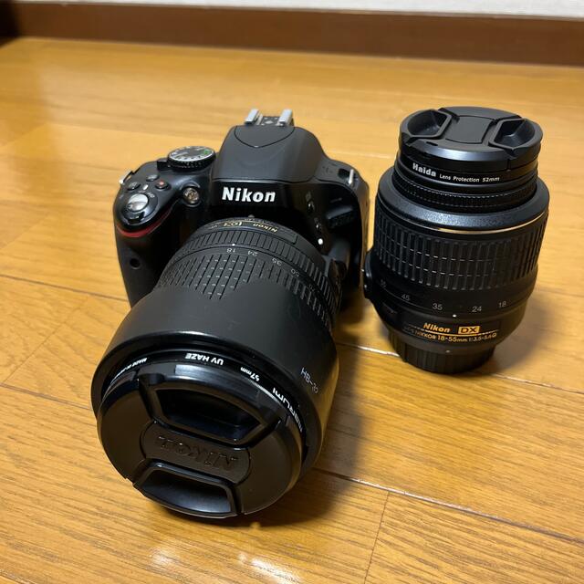 品質極上 Nikon デジタル一眼レフカメラ D5100 レンズ2つ付き デジタル一眼 FONDOBLAKA