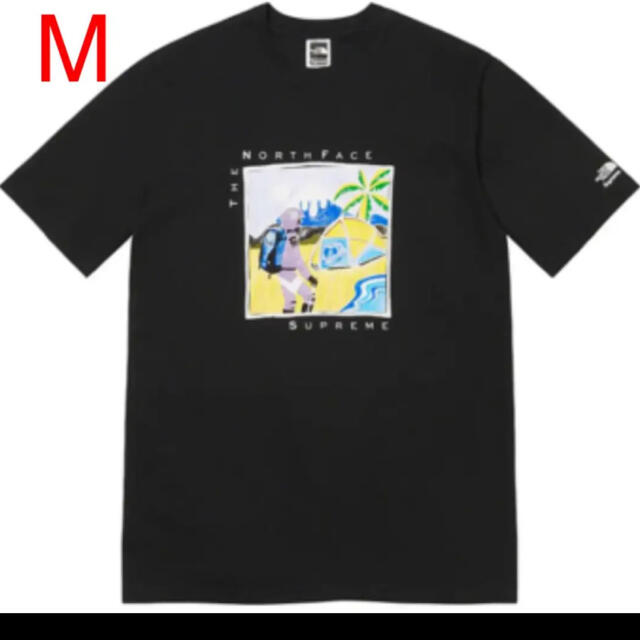 Supreme(シュプリーム)のSupreme north face sketch tee 黒 M 新品 正規品 メンズのトップス(Tシャツ/カットソー(半袖/袖なし))の商品写真