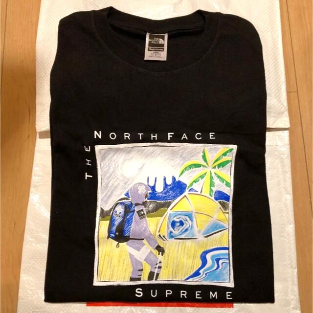 Supreme north face sketch tee 黒 M 新品 正規品