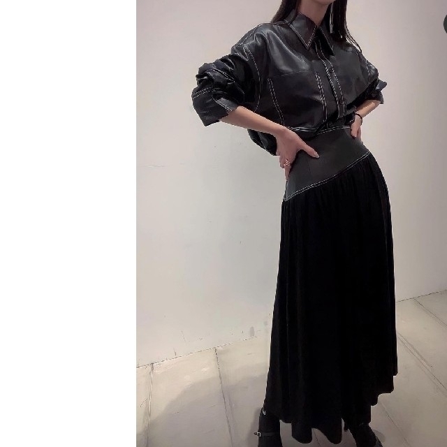 ルシェルブルー☆Leather Corset Skirt 2022人気特価 6000円引き www