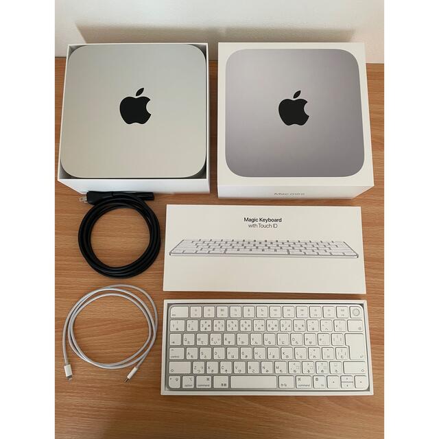 Mac mini M1 と Touch ID搭載Magic Keyboard