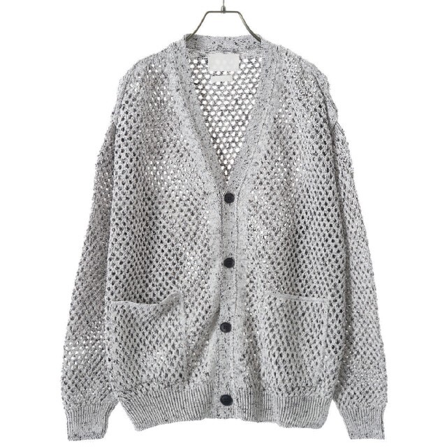 yoke 22SS Meshed Knit Cardigan