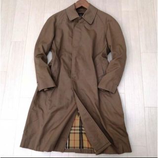 バーバリー(BURBERRY)のBURBERRY 最高級 ノバチェック ステンカラーデザイン スプリング コート(ステンカラーコート)