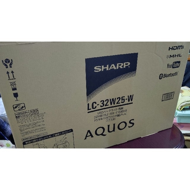 AQUOS(アクオス)のSHARP AQUOS 32インチテレビ 送料込 スマホ/家電/カメラのテレビ/映像機器(テレビ)の商品写真