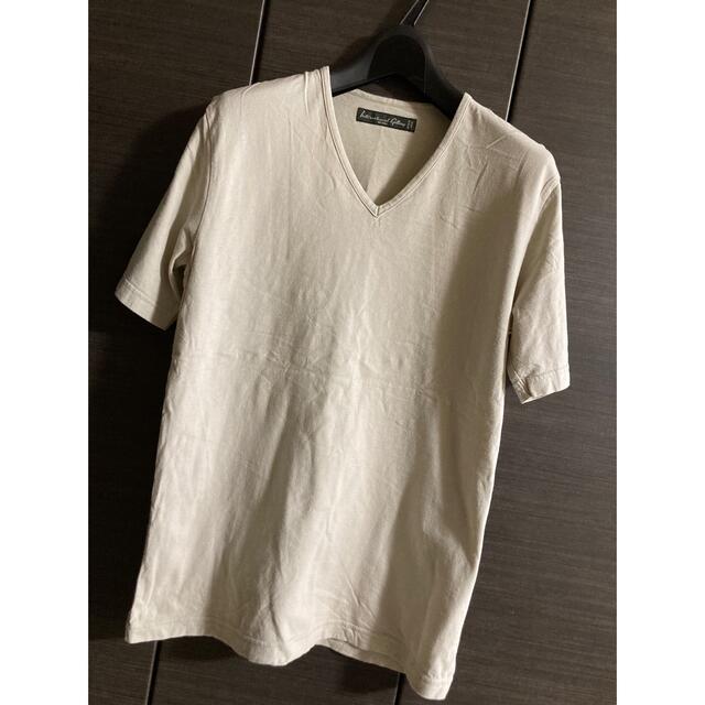 BEAMS(ビームス)のお値下げ✨VネックTシャツ⭐️グレー⭐️ビームス メンズのトップス(Tシャツ/カットソー(半袖/袖なし))の商品写真