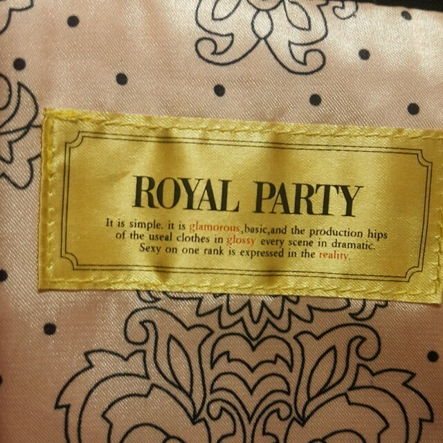 ROYAL PARTY(ロイヤルパーティー)のROYAL PARTYジャケット レディースのジャケット/アウター(テーラードジャケット)の商品写真