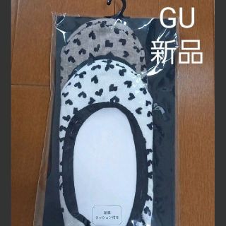 ジーユー(GU)のGU　ジーユー　カバーソックス　靴下　レディース　新品　2足組(ソックス)