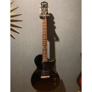 エピフォン(Epiphone)のEpiphone Les Paul Junior Ebony Black(エレキギター)