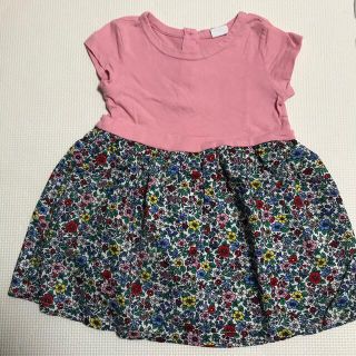 ベビーギャップ(babyGAP)のbaby GAP 花柄ワンピース 95サイズ(ワンピース)