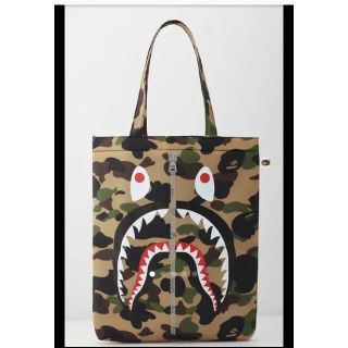 アベイシングエイプ(A BATHING APE)のBAPE◆A BATHING APE／シャーク◆トートバッグ◆付録品ノベルティ(ショルダーバッグ)