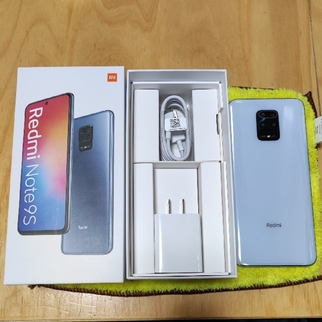 Redmi Note 9S Glacier White 4GB/64GB スマホ/家電/カメラのスマートフォン/携帯電話(スマートフォン本体)の商品写真