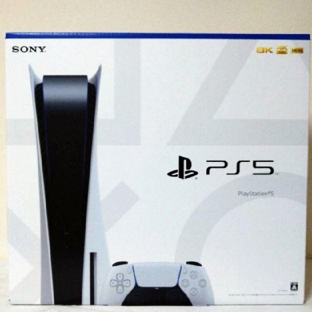 SONY(ソニー)の新品 PS5 PlayStation5 本体 CFI-1100A01 エンタメ/ホビーのゲームソフト/ゲーム機本体(家庭用ゲーム機本体)の商品写真