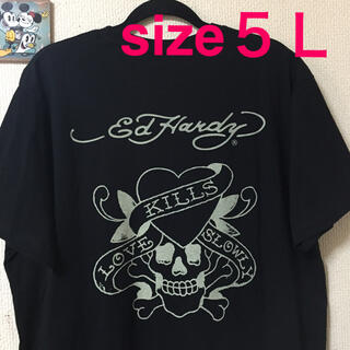 エドハーディー(Ed Hardy)の大きいサイズメンズ＊新品 タグ付き エド ハーディー Ｔシャツ(Tシャツ/カットソー(半袖/袖なし))