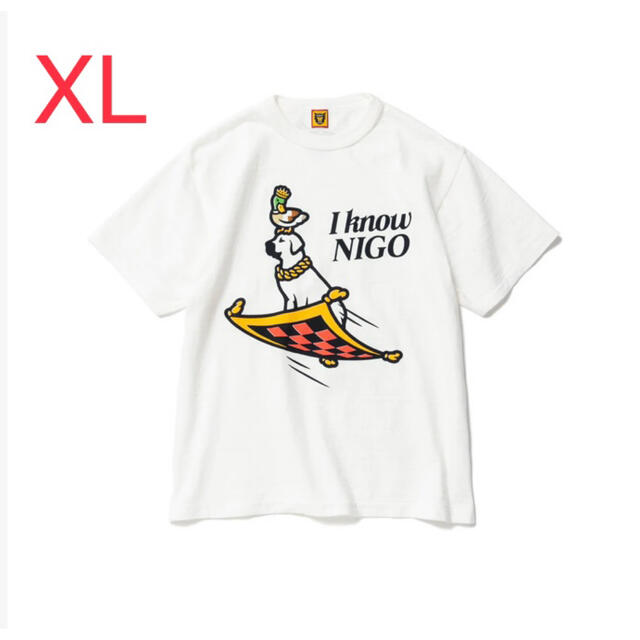 human made I KNOW NIGO Tee WH XL - Tシャツ/カットソー(半袖/袖なし)