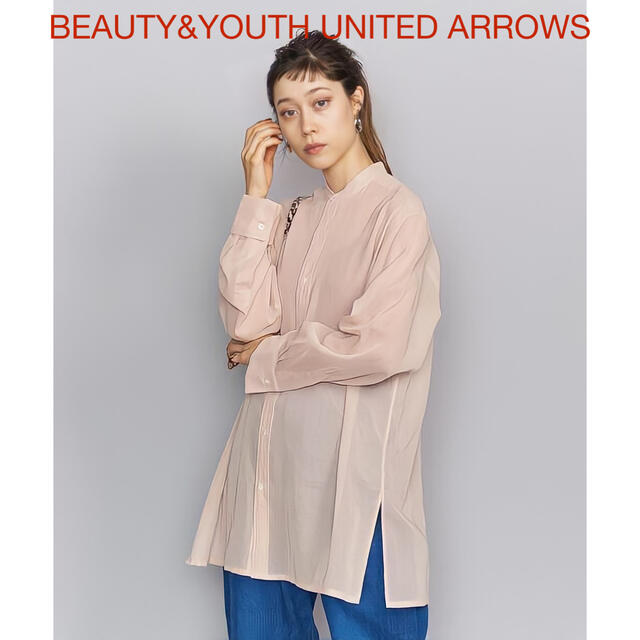 未使用＊BEAUTY&YOUTH UNITED ARROWS 大人シアーシャツ