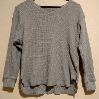 ユニクロ(UNIQLO)のユニクロ Vネック ワッフルT(Tシャツ(長袖/七分))