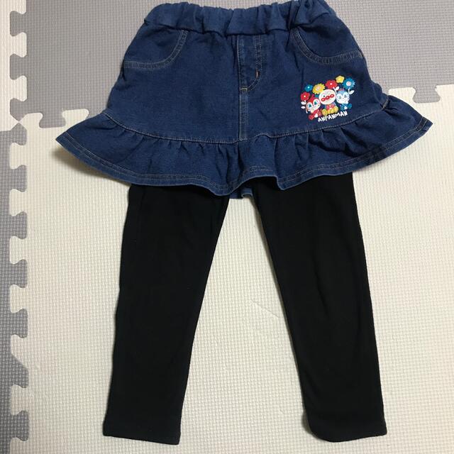 アンパンマン(アンパンマン)のアンパンマン スパッツ付きスカート スカッツ 95サイズ キッズ/ベビー/マタニティのキッズ服女の子用(90cm~)(スカート)の商品写真