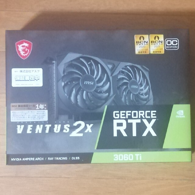 RTX 3060 Ti VENTUS 2X 8G OCV1 LHR