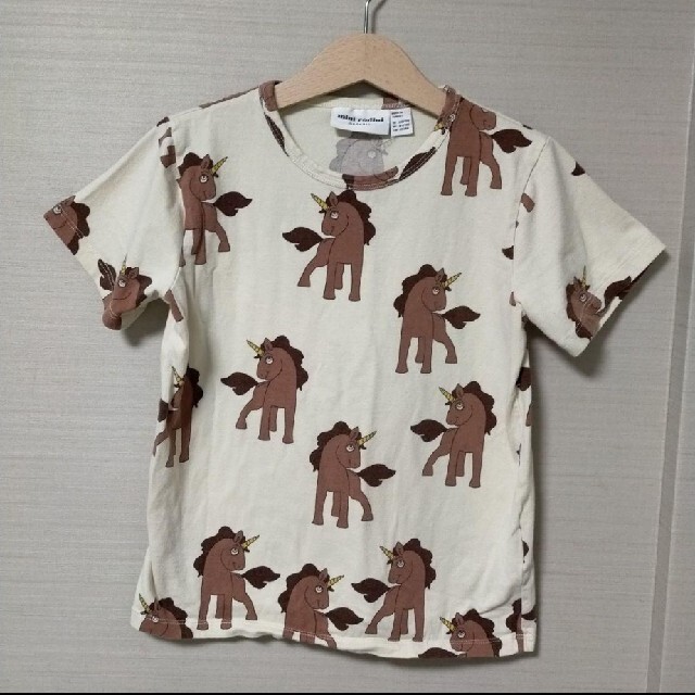 こども ビームス(コドモビームス)のmini rodini／ミニロディーニ Ｔシャツ キッズ/ベビー/マタニティのキッズ服女の子用(90cm~)(Tシャツ/カットソー)の商品写真