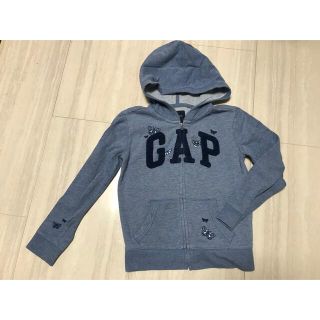 ギャップキッズ(GAP Kids)のGAPギャップキッズ  パーカー　トレーナー　バタフライ　130 薄手(ジャケット/上着)