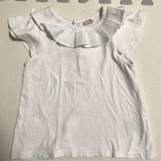 プティマイン(petit main)のプティマイン 白Tシャツ100サイズ(Tシャツ/カットソー)
