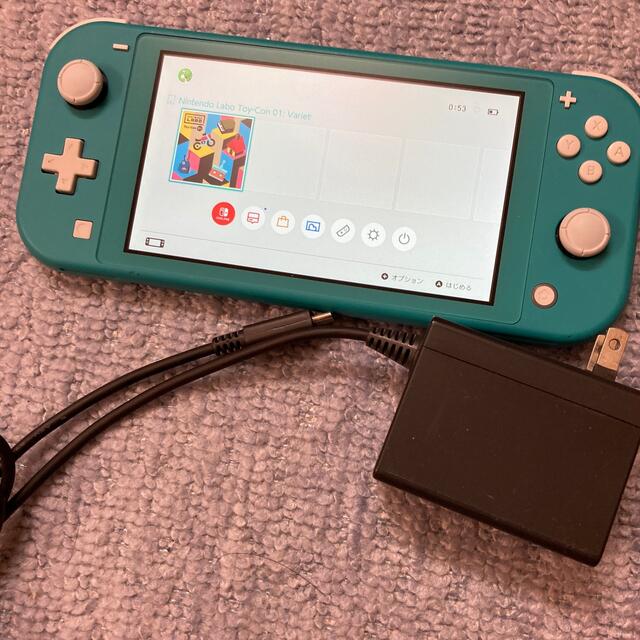 インターネットで買う Nintendo Switch Lite ターコイズ本体 動作品