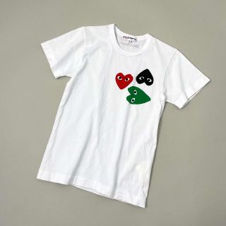 コムデギャルソン(COMME des GARCONS)のCOMME de GARCONS ギャルソンPlay プリント Tシャツ S(Tシャツ(半袖/袖なし))