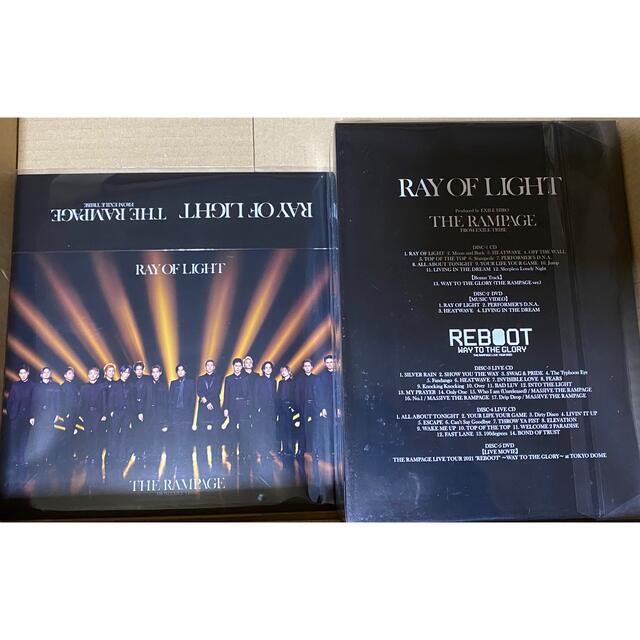 THE RAMPAGE(ザランページ)のRAY OF LIGHT（DVD2枚付） エンタメ/ホビーのCD(ポップス/ロック(邦楽))の商品写真