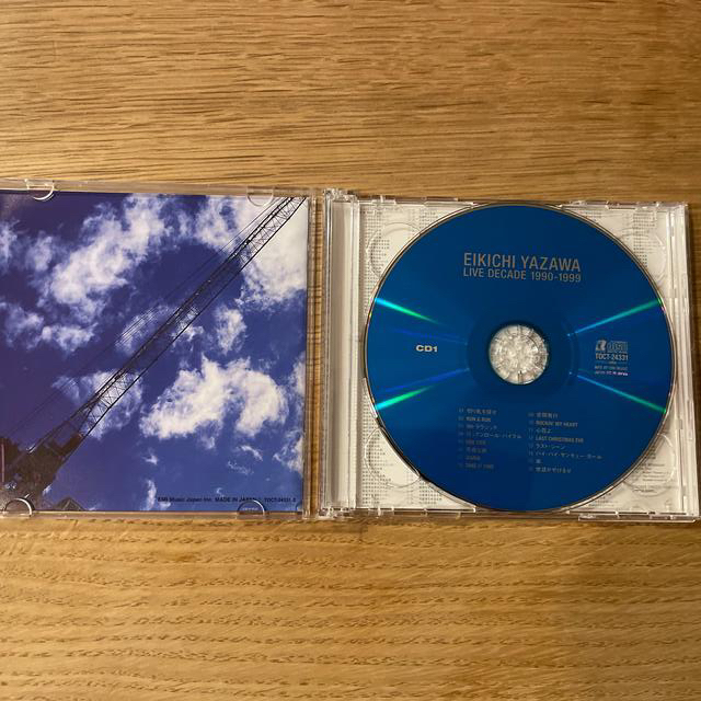 矢沢 永吉  「ライヴ・ディケイド 1990-1999」 CD エンタメ/ホビーのCD(ポップス/ロック(邦楽))の商品写真