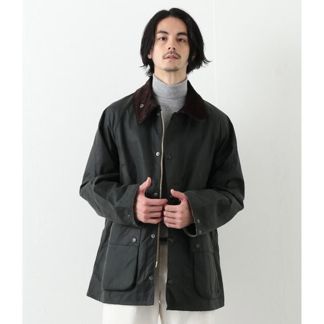 Barbour - barbour oversize bedale 38 カーキー セージグリーン