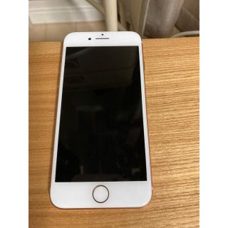 アイフォーン(iPhone)の中古　iphone 8   ピンクゴールド64GB (スマートフォン本体)