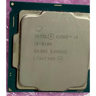 intel CPU i3-8100(PCパーツ)