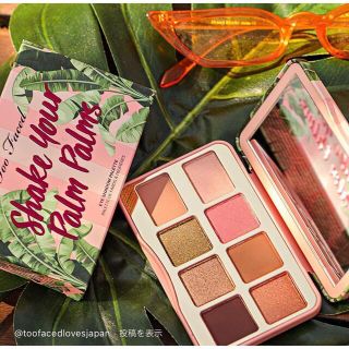 トゥフェイス(Too Faced)の【新】シェイクユアパームパームズミニ アイシャドウ パレット　too faced(アイシャドウ)