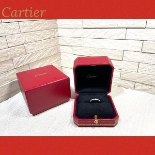 カルティエ(Cartier)の✨カルティエ 12Pダイヤ マイヨンパンテール ハーフ 750WG リング 48(その他)