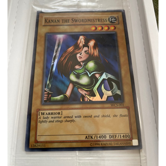 500円引きクーポン】 遊戯王 - 遊戯王 女剣士カナンwcs-001 未開封品